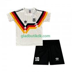 Hjemmebane Trøje Tyskland Matthaus 10 Retro 1990 K/Æ Børn(+Shorts)