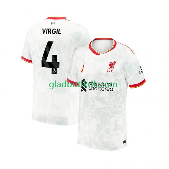 3. Valg Trøje Liverpool VIRGIL 4 2024-2025 K/Æ Mænd