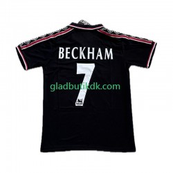 3. Valg Trøje Manchester United Beckham 7 Retro 1998-1999 K/Æ Mænd