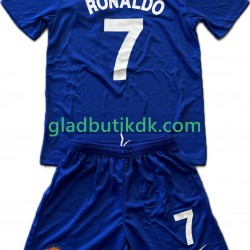 3. Valg Trøje Manchester United Cristiano Ronaldo 7 Retro 2008-2009 K/Æ Børn(+Shorts)