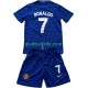 3. Valg Trøje Manchester United Cristiano Ronaldo 7 Retro 2008-2009 K/Æ Børn(+Shorts)