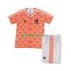 Hjemmebane Trøje Holland Retro 1988 K/Æ Børn(+Shorts)