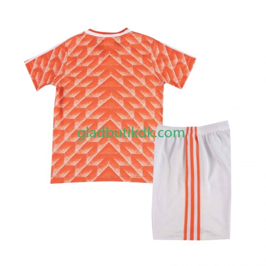 Hjemmebane Trøje Holland Retro 1988 K/Æ Børn(+Shorts)