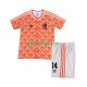 Hjemmebane Trøje Holland Cruyff 14 Retro 1988 K/Æ Børn(+Shorts)