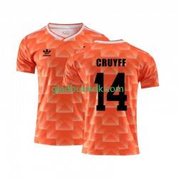 Hjemmebane Trøje Holland Cruyff 14 Retro 1988 K/Æ Mænd