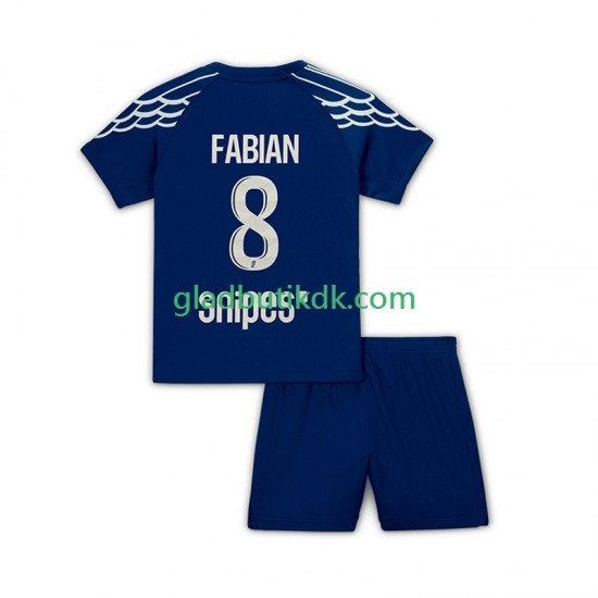 4. Valg Trøje Paris Saint-Germain Fabian 8 2024-2025 K/Æ Børn(+Shorts)