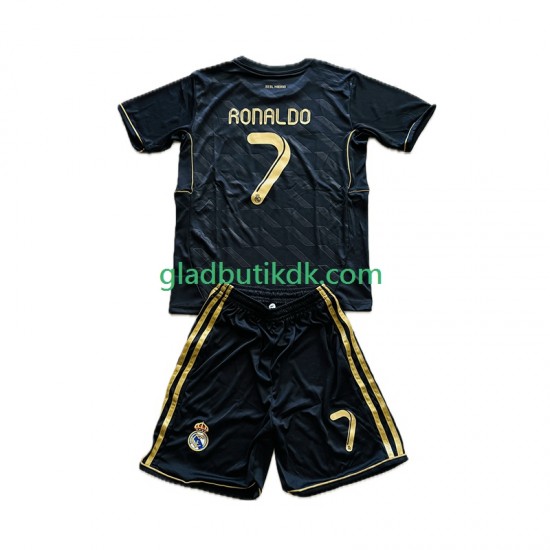 Udebane Trøje Real Madrid Cristiano Ronaldo 7 Retro 2011-2012 K/Æ Børn(+Shorts)