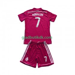 Udebane Trøje Real Madrid Cristiano Ronaldo 7 Retro 2014-2015 K/Æ Børn(+Shorts)