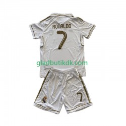 Hjemmebane Trøje Real Madrid Cristiano Ronaldo 7 Retro 2011-2012 K/Æ Børn(+Shorts)