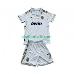 Hjemmebane Trøje Real Madrid Cristiano Ronaldo 7 Retro 2011-2012 K/Æ Børn(+Shorts)