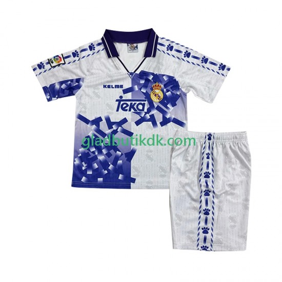 3. Valg Trøje Real Madrid Retro 1996-1997 K/Æ Børn(+Shorts)