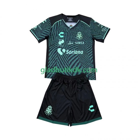 Udebane Trøje Santos Laguna 2024-2025 K/Æ Børn(+Shorts)