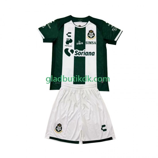 Hjemmebane Trøje Santos Laguna 2024-2025 K/Æ Børn(+Shorts)