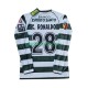 Hjemmebane Trøje Sporting CP Cristiano Ronaldo 28 Retro 2001 2003 L/Æ Mænd