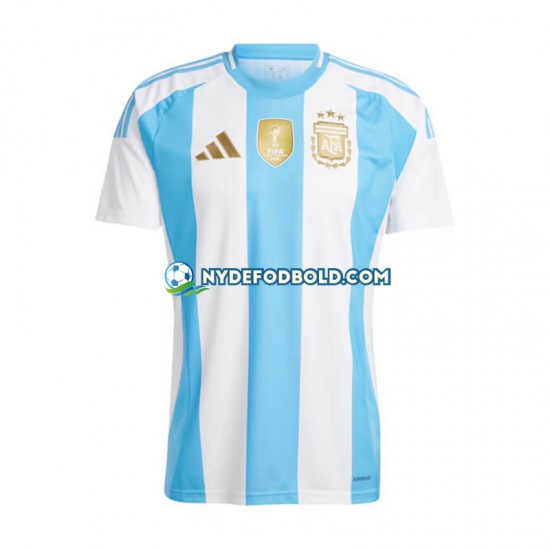 Hjemmebane Trøje Argentina Blå Hvid Copa America 2024 K/Æ Mænd