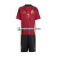 Hjemmebane Trøje Belgien Rød De Bruyne 7 Euro 2024 K/Æ Børn(+Shorts)