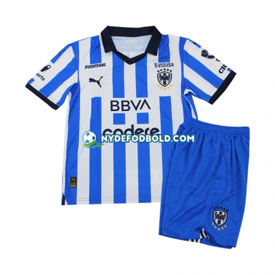 Hjemmebane Trøje CF Monterrey 2023-2024 K/Æ Børn(+Shorts)