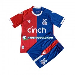 Hjemmebane Trøje Crystal Palace 2023-2024 K/Æ Børn(+Shorts)