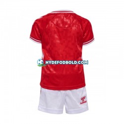 Hjemmebane Trøje Danmark Rød Euro 2024 K/Æ Børn(+Shorts)