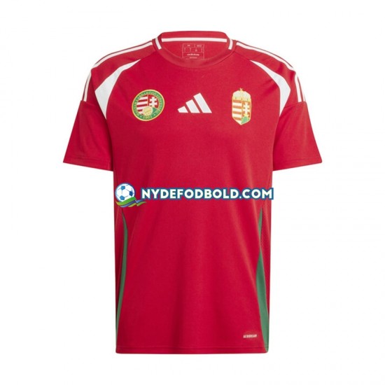 Hjemmebane Trøje Ungarn Rød Euro 2024 K/Æ Mænd