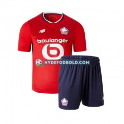 Hjemmebane Trøje LOSC Lille 2024-2025 K/Æ Børn(+Shorts)