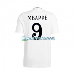 Hjemmebane Trøje Real Madrid Kylian Mbappe 9 2024-2025 K/Æ Mænd