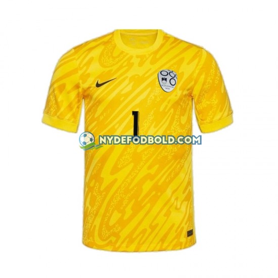 Hjemmebane Trøje Slovenien Målmand Gul Jan Oblak 1 Euro 2024 K/Æ Mænd