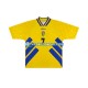 Hjemmebane Trøje Sverige Henrik Larsson 7 Retro 1994 K/Æ Mænd