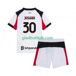 Udebane Trøje AC Milan Ardon Jashari 30 2025-2026 K/Æ Børn(+Shorts)