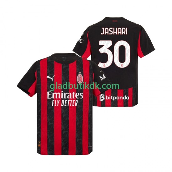 Hjemmebane Trøje AC Milan Ardon Jashari 30 2025-2026 K/Æ Mænd
