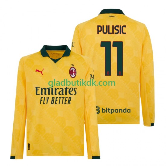 3. Valg Trøje AC Milan Christian Pulisic 11 2025-2026 L/Æ Mænd