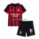 Hjemmebane Trøje AC Milan Rafael Leao 10 2025-2026 K/Æ Børn(+Shorts)