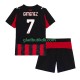 Hjemmebane Trøje AC Milan Santiago Gimenez 7 2025-2026 K/Æ Børn(+Shorts)