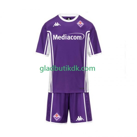 Hjemmebane Trøje Fiorentina 2025-2026 K/Æ Børn(+Shorts)