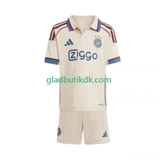 3. Valg Trøje AFC Ajax 2025-2026 K/Æ Børn(+Shorts)