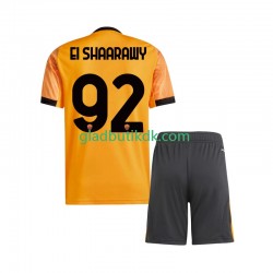 Udebane Trøje AS Roma Stephan El Shaarawy 92 2025-2026 K/Æ Børn(+Shorts)