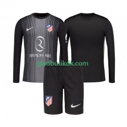 Udebane Trøje Atlético Madrid Målmand 2025-2026 L/Æ Børn(+Shorts)