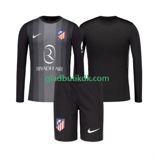 Udebane Trøje Atlético Madrid Målmand 2025-2026 L/Æ Børn(+Shorts)