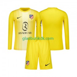 Hjemmebane Trøje Atlético Madrid Målmand 2025-2026 L/Æ Børn(+Shorts)