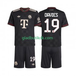 3. Valg Trøje FC Bayern München Alphonso Davies 19 2025-2026 K/Æ Børn(+Shorts)
