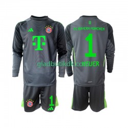 Udebane Trøje FC Bayern München Målmand Neuer 1 2025-2026 L/Æ Børn(+Shorts)