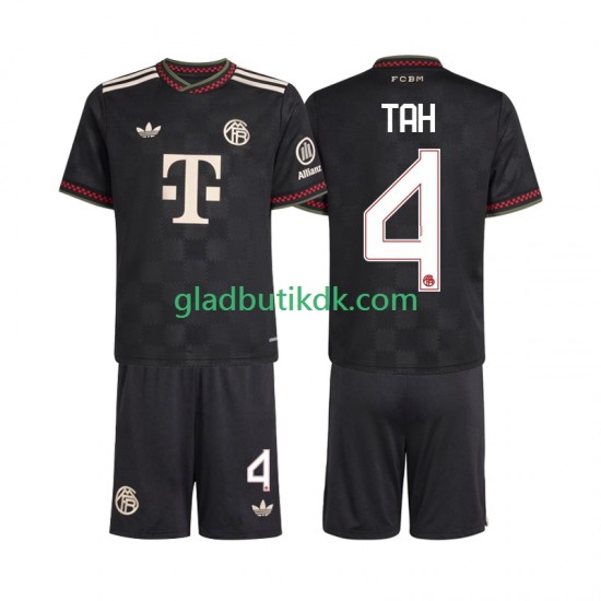3. Valg Trøje FC Bayern München Jonathan Tah 4 2025-2026 K/Æ Børn(+Shorts)