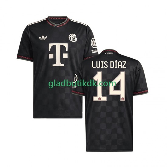 3. Valg Trøje FC Bayern München Luis Diaz 14 2025-2026 K/Æ Mænd