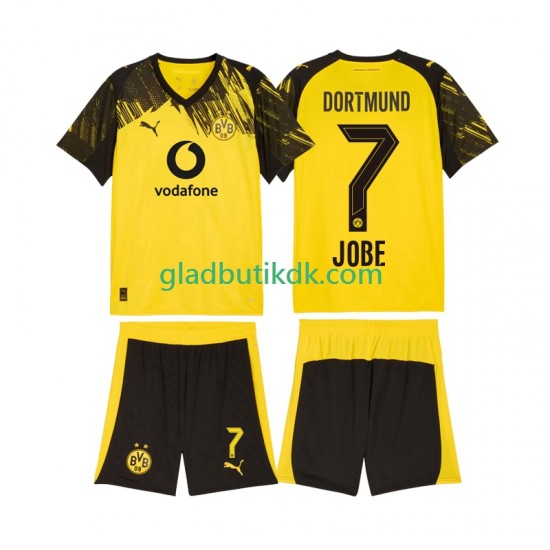 Hjemmebane Trøje Borussia Dortmund Jobe Bellingham 7 2025-2026 K/Æ Børn(+Shorts)