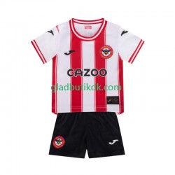 Hjemmebane Trøje Brentford 2025-2026 K/Æ Børn(+Shorts)