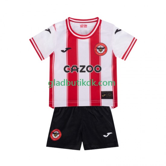 Hjemmebane Trøje Brentford 2025-2026 K/Æ Børn(+Shorts)