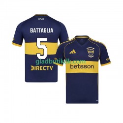 Hjemmebane Trøje CA Boca Juniors Rodrigo Battaglia 5 2025-2026 K/Æ Mænd