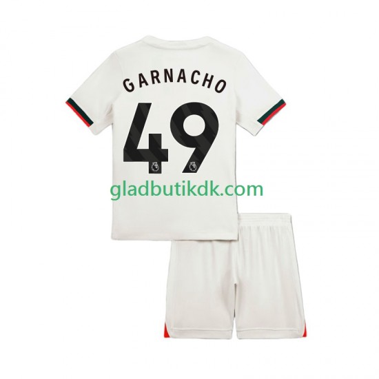Udebane Trøje Chelsea Alejandro Garnacho 49 2025-2026 K/Æ Børn(+Shorts)