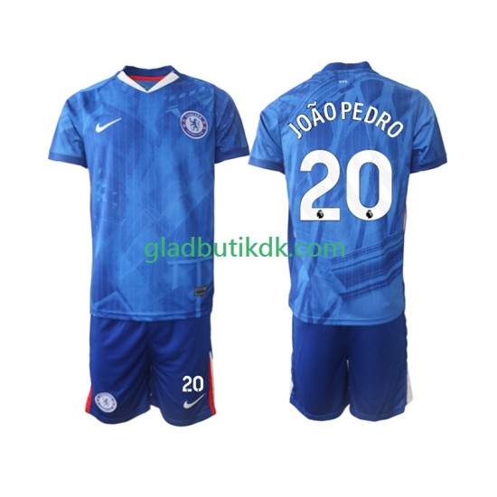 Hjemmebane Trøje Chelsea joao pedro 20 2025-2026 K/Æ Børn(+Shorts)