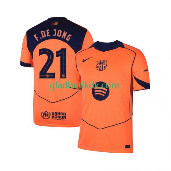 3. Valg Trøje FC Barcelona Frenkie de Jong 21 UCL 2025-2026 K/Æ Mænd